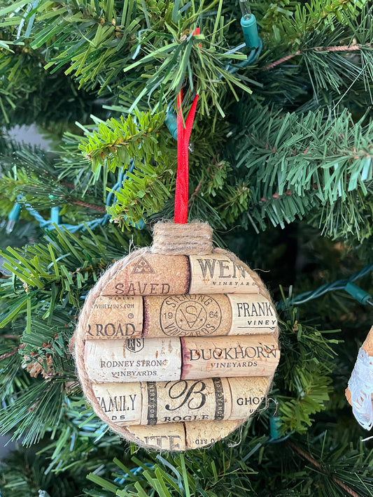 Jute Ball Ornament