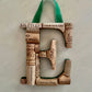 Green Monogram Ornament LIMITED